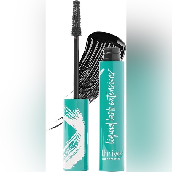 Thrive Mascara Liquid Lash Extensions Mascara-Brynn Rich Black, .38 Oz - Picture 1 of 8